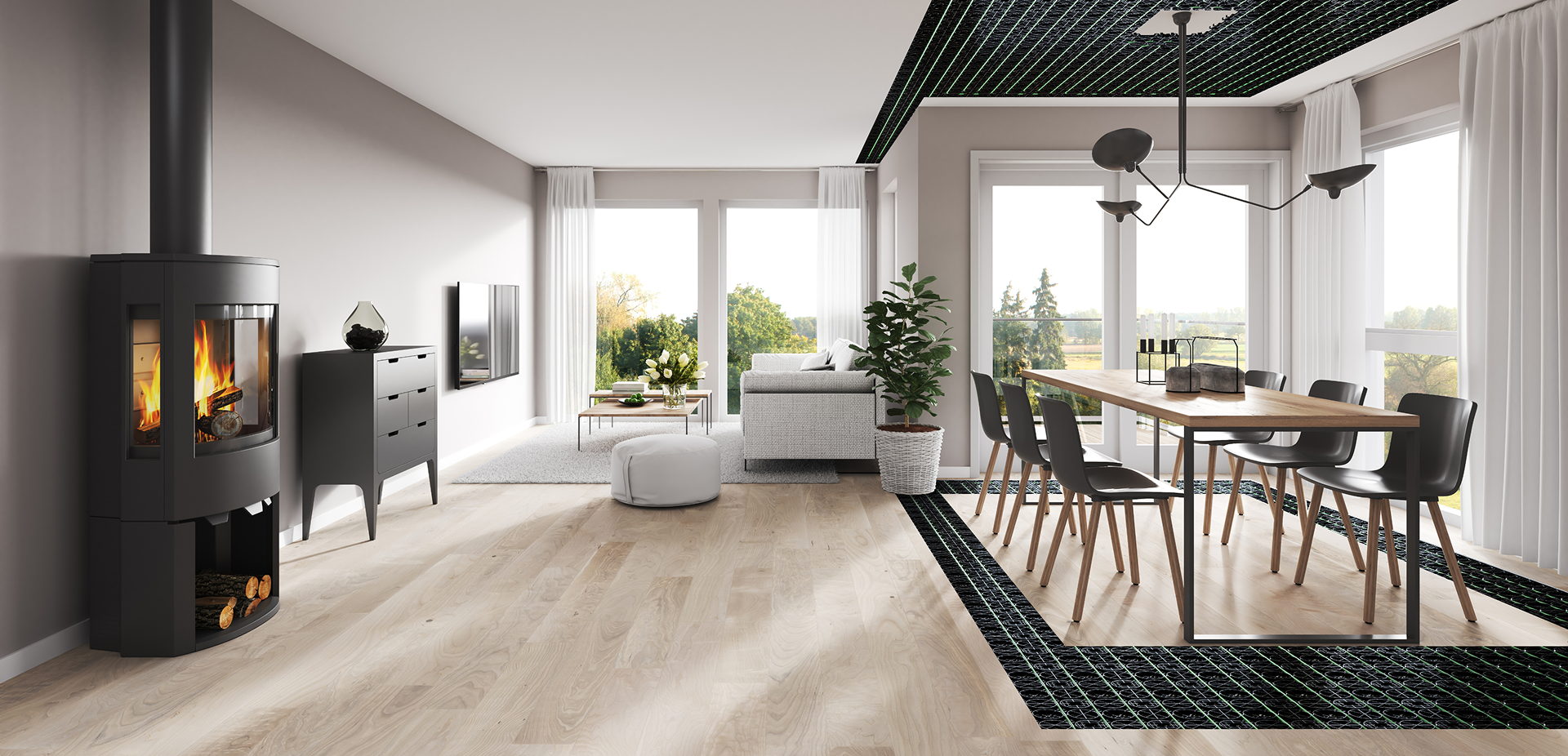 Warp Underfloor Heating suitable for all rooms